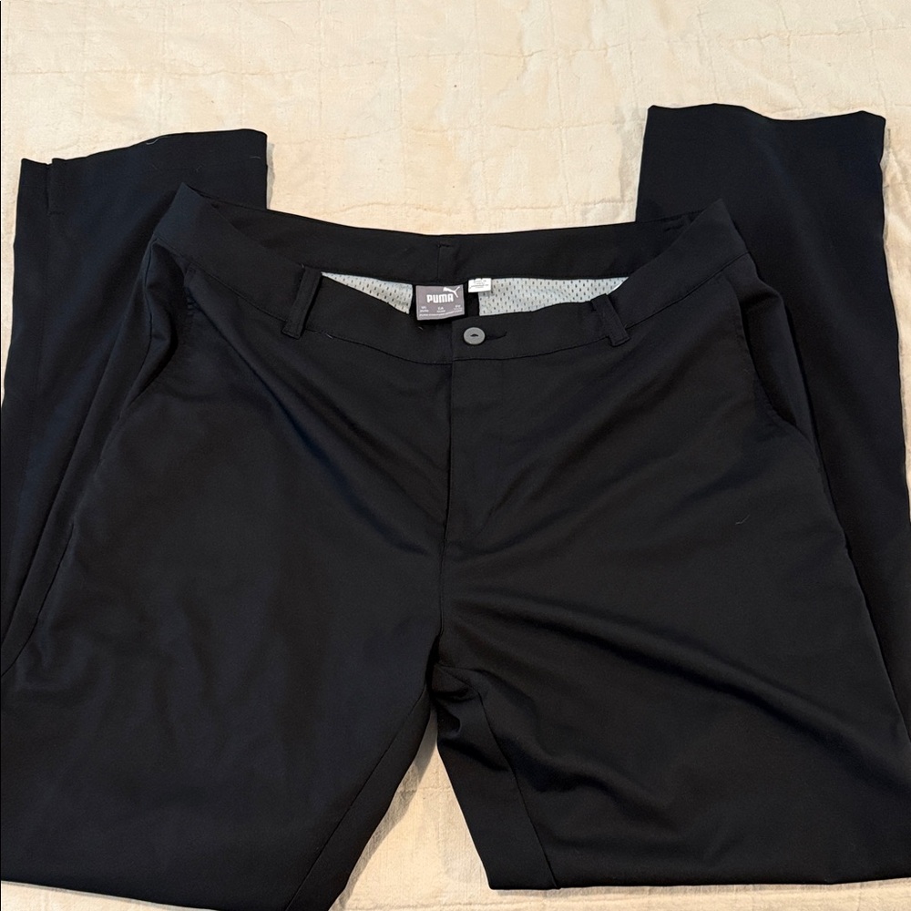 Puma Men's Black Golf Pants